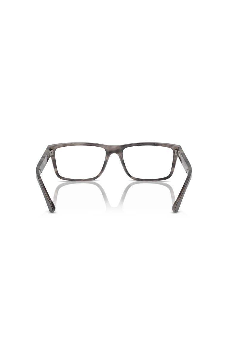 Ferrari 55mm Rectangle optical glasses, Alternate, color, Grey