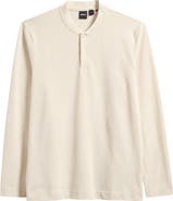 BOSS Pal Long Sleeve Blade Collar Polo