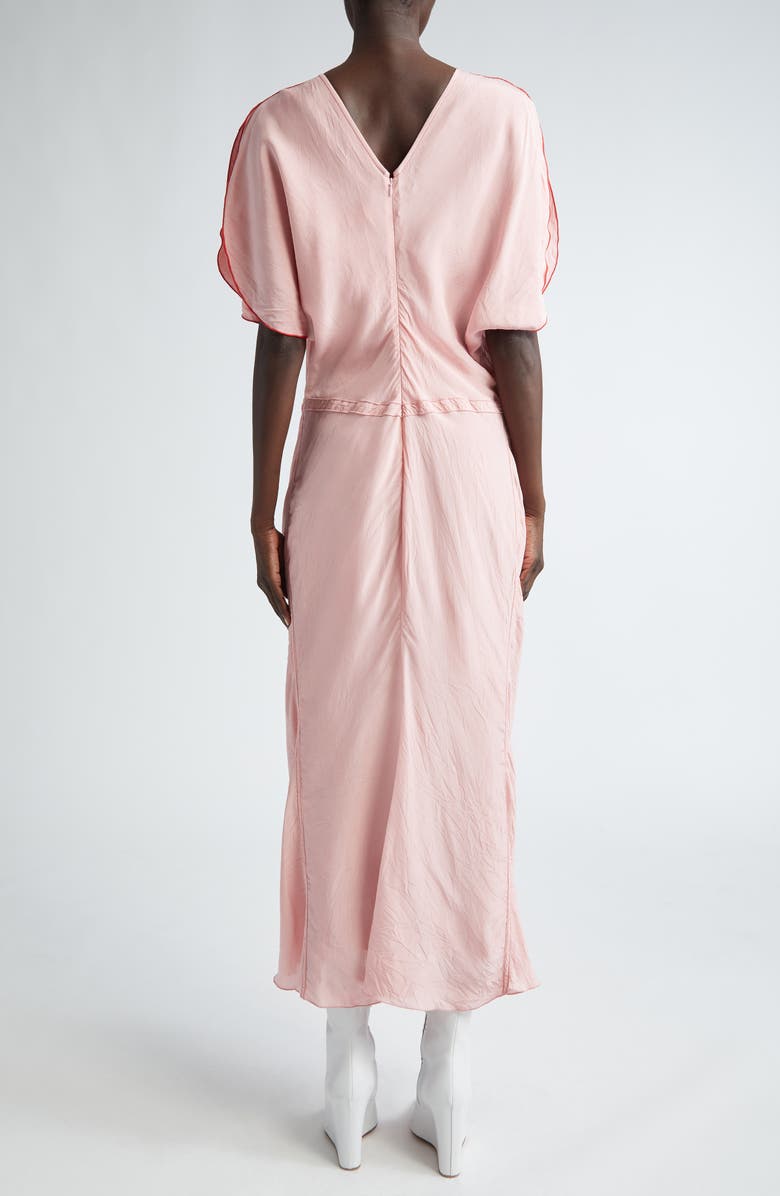 Victoria Beckham Tulip Sleeve Gathered Waist Dress, Alternate, color,