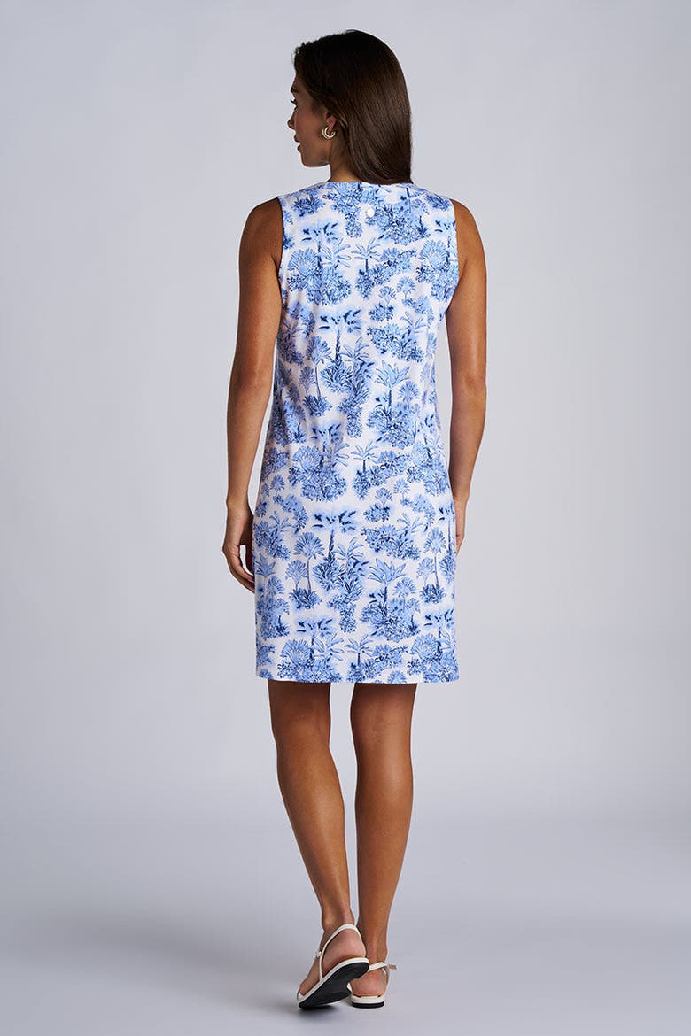 Oceanside Tank Dress, UPF 50+ Sun Protection, Alternate, color, Periwinkle Purple