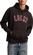 Lucky Brand Arch Logo Appliqué Hoodie