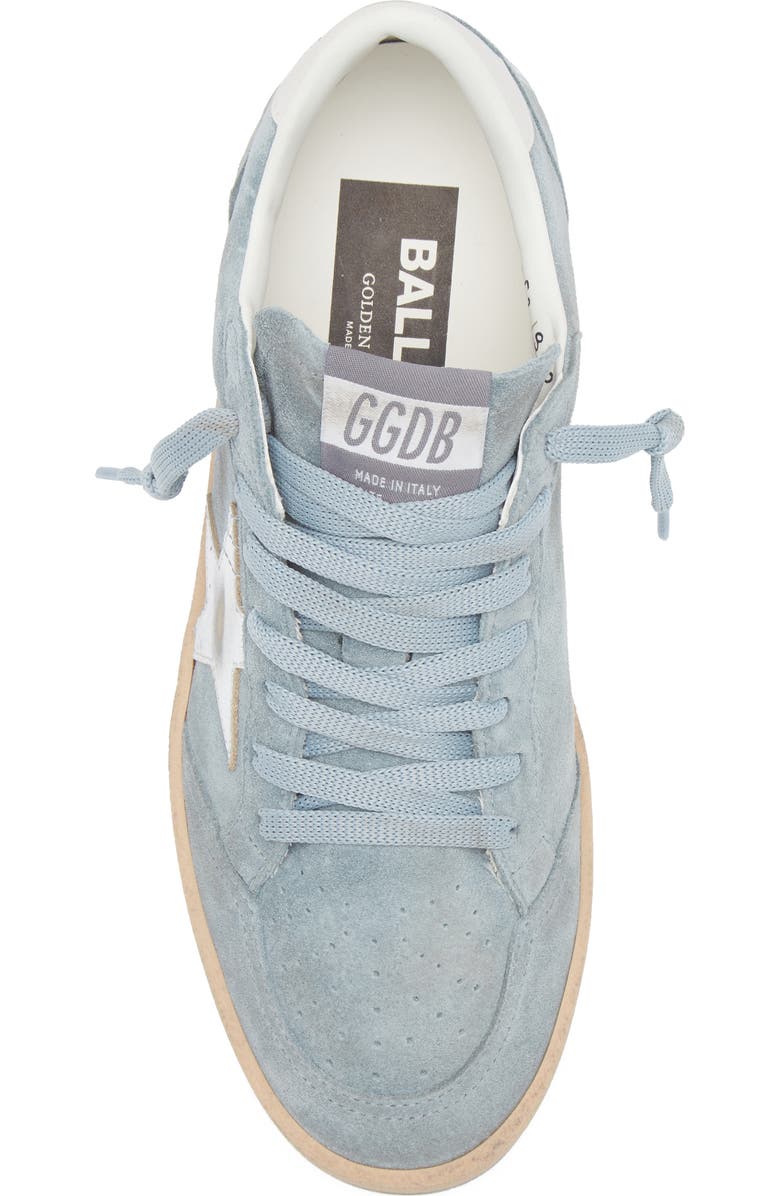 Golden Goose Ball Star Sneaker, Alternate, color, Blue/ Silver