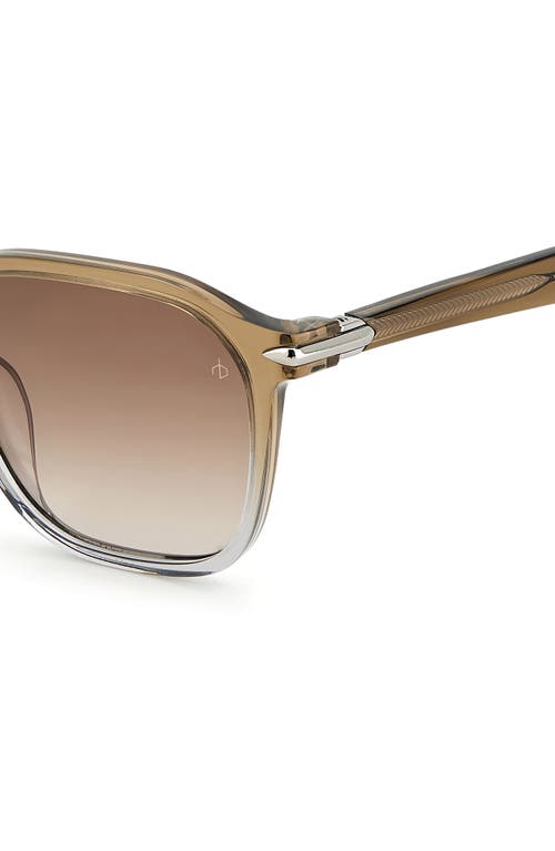 Rag & Bone 52mm Square Sunglasses In Brown