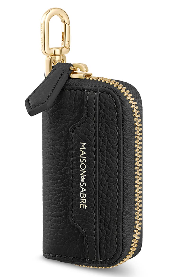 The Key Case Charm, Alternate, color, Black Caviar