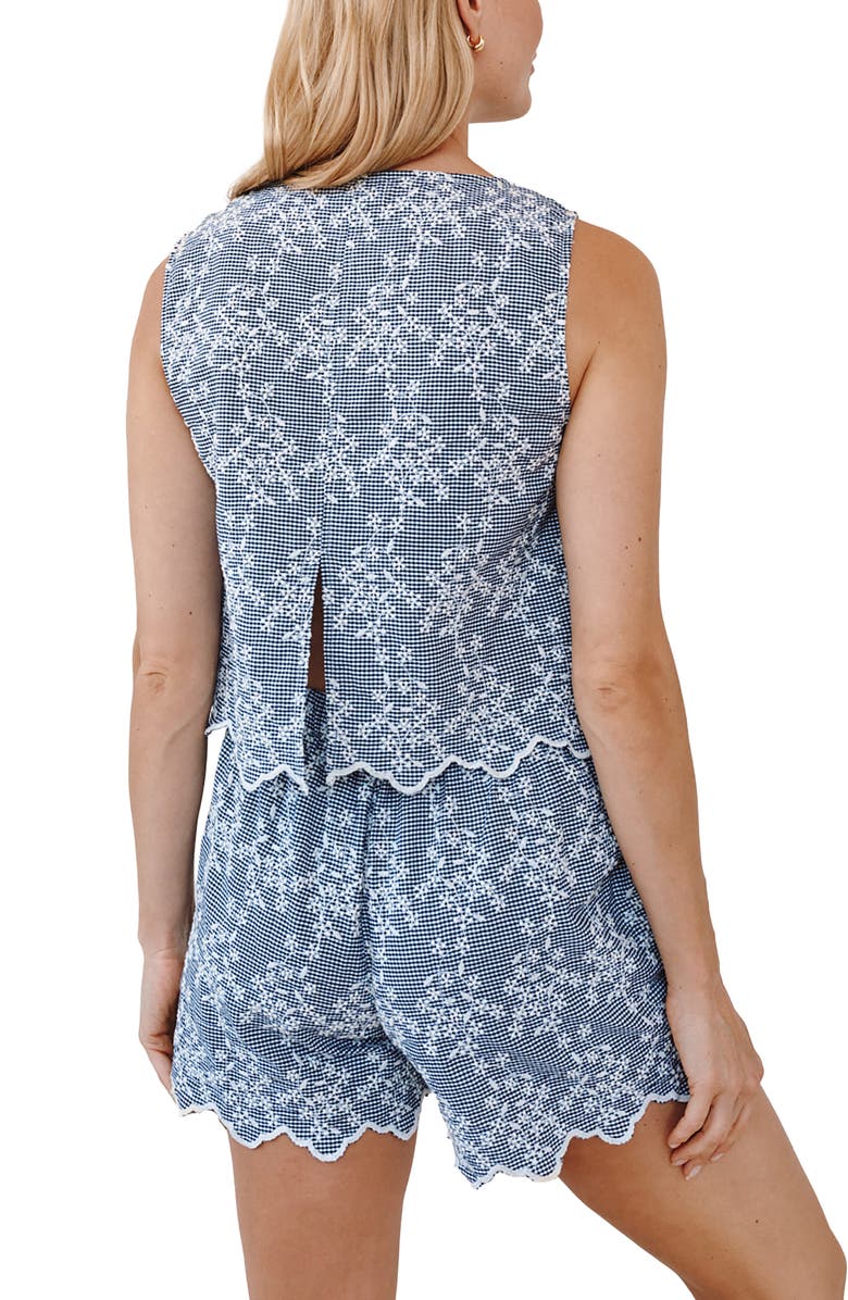 Bella Dahl Split Back Crop Tank, Alternate, color, 