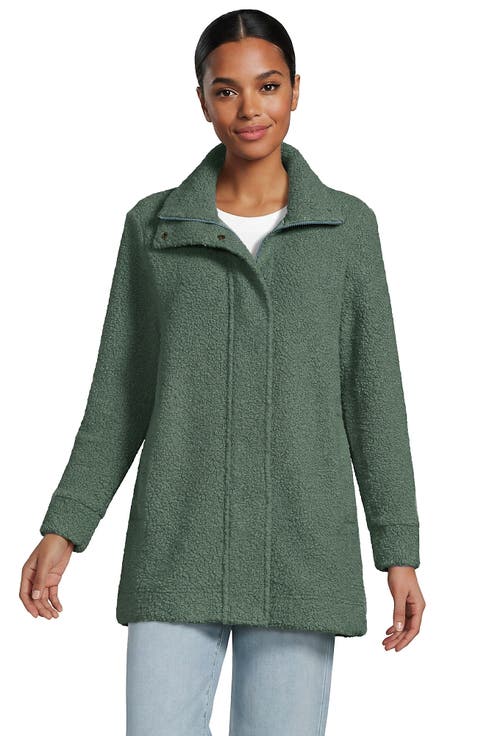 Boucle Fleece Coat