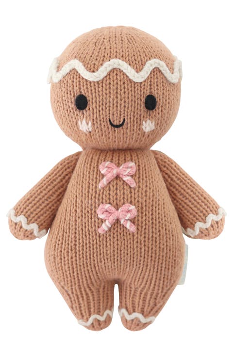 Candy Swirl Baby Gingerbread Stuffed Animal