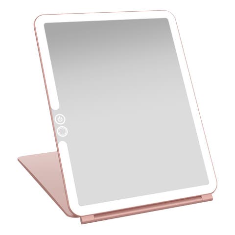 ECLIPSE Travel Mirror | LED Lighted Rechargeable Vanity Makeup Mirror