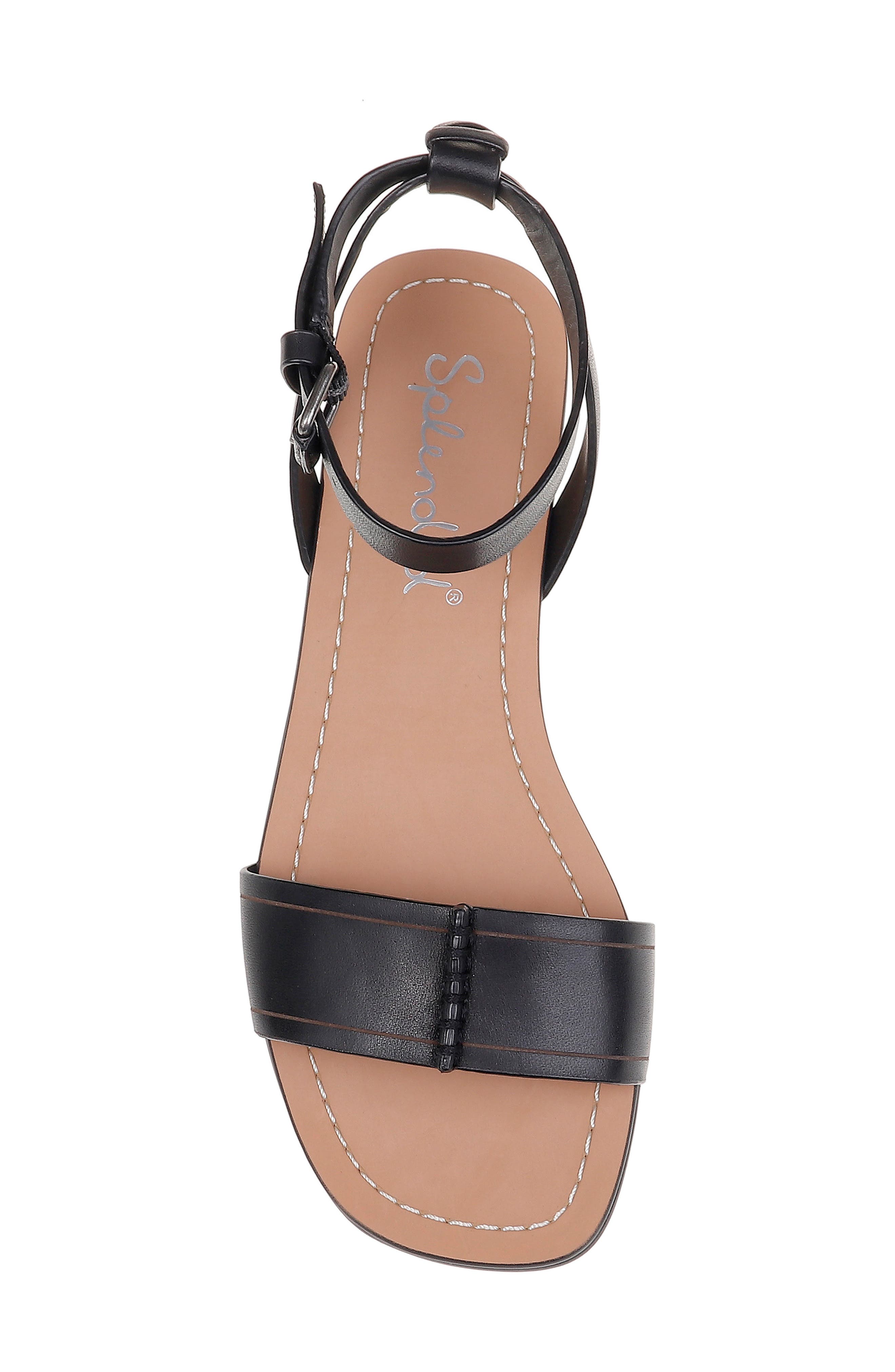 Splendid Tabitha Ankle Strap Flat Sandal, Alternate, color, 