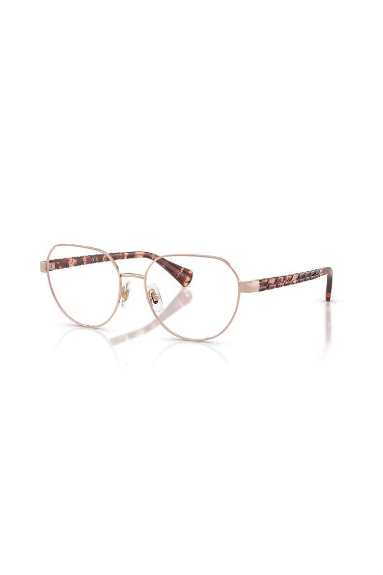 54mm Irregular optical glasses, Main, color, Rose Gold