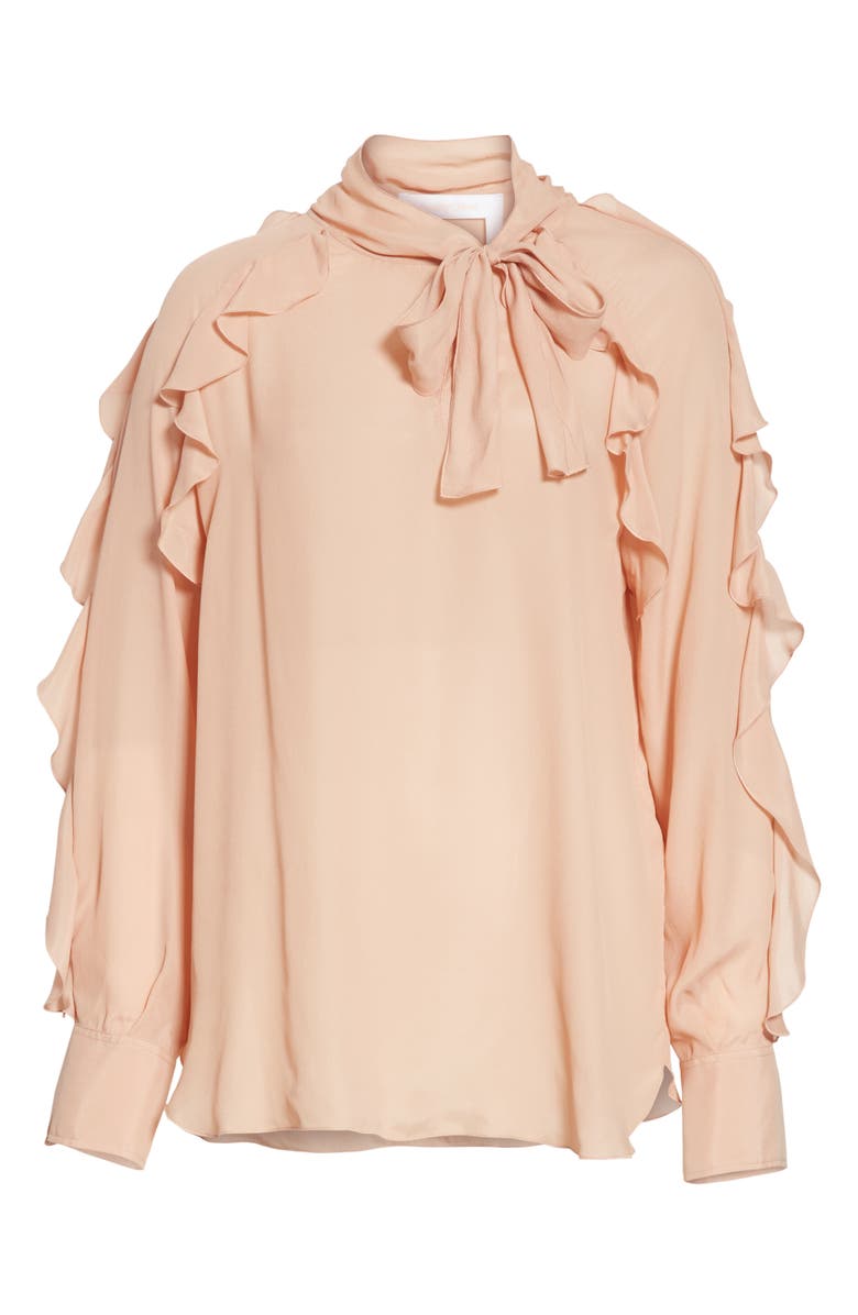 See by Chloé Ruffle Blouse, Alternate, color, 
