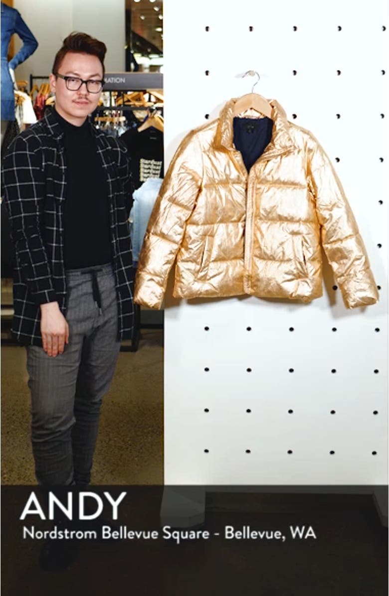 Metallic Puffer Jacket with PrimaLoft<sup>®</sup>, sales video thumbnail