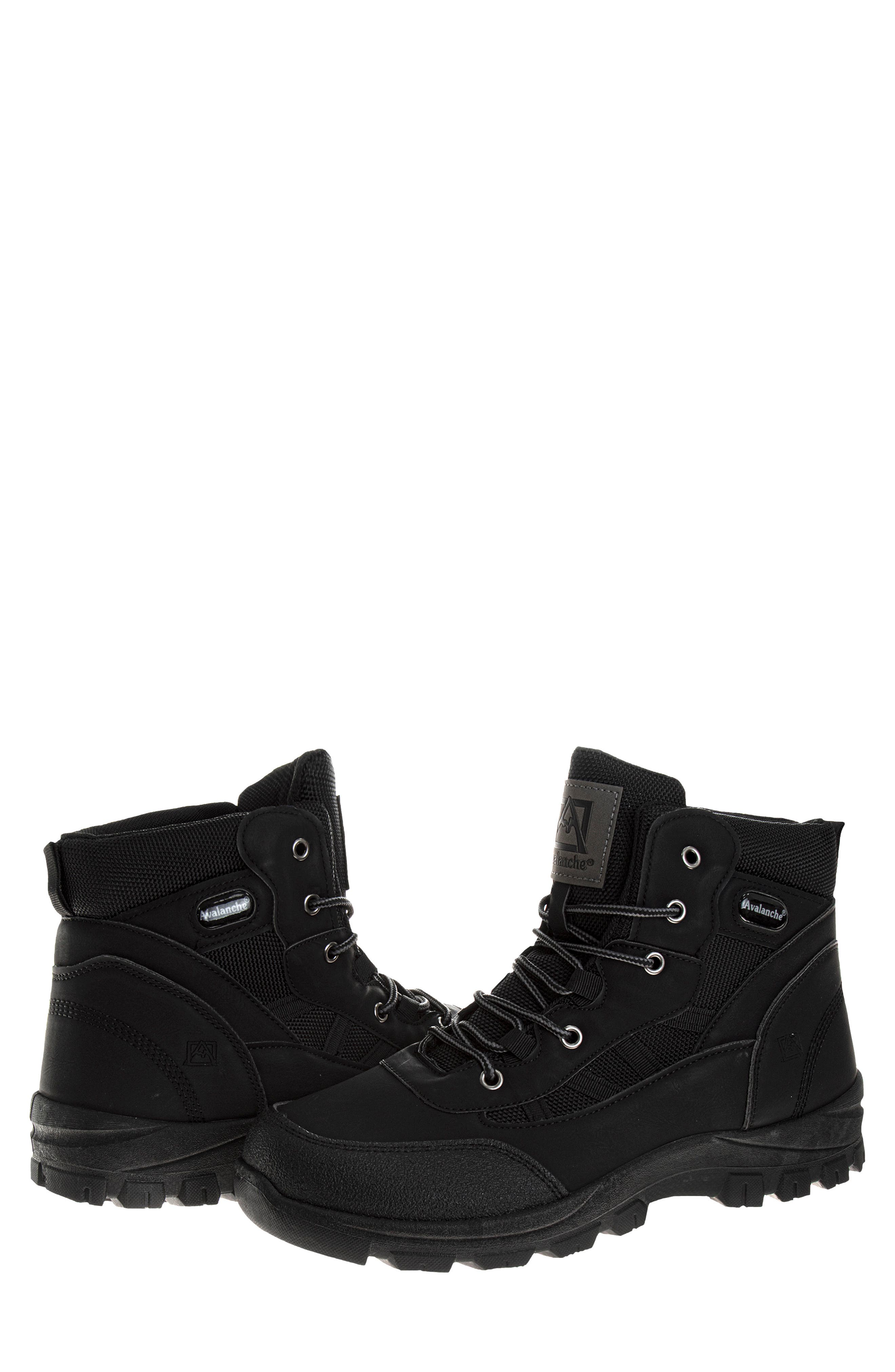 JOSMO Avalanche All Purpose Outdoor Hiking Boot, Alternate, color, Black