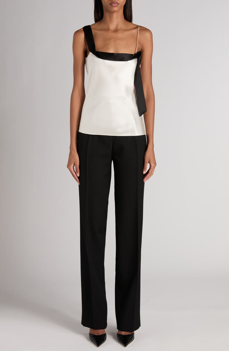 TOM FORD Grain Tuxedo Pants, Alternate, color, Black