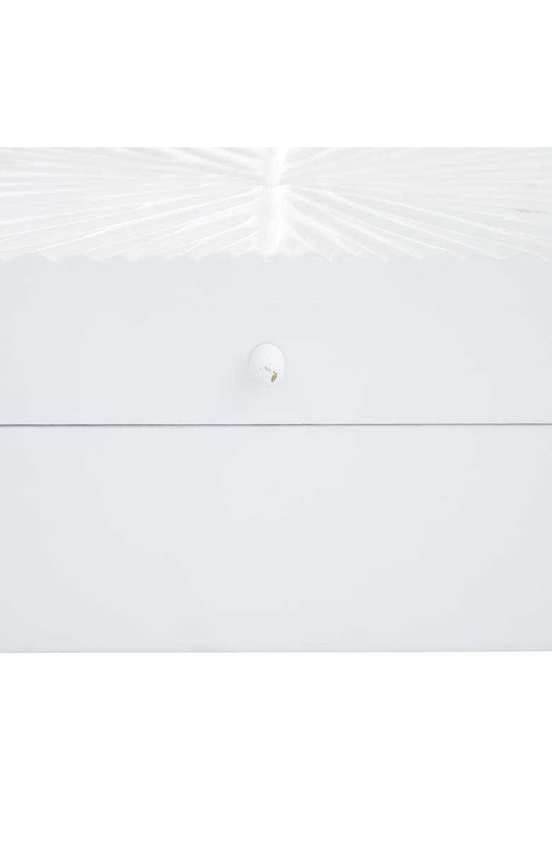UMA Set of 2 Contemporary Wood Boxes, Alternate, color, White