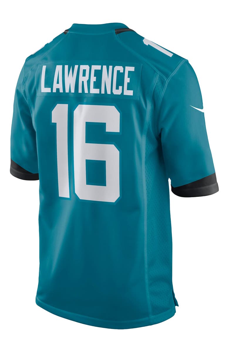 Nike Men's Nike Trevor Lawrence Teal Jacksonville Jaguars Home Game Jersey, Alternate, color, Teal