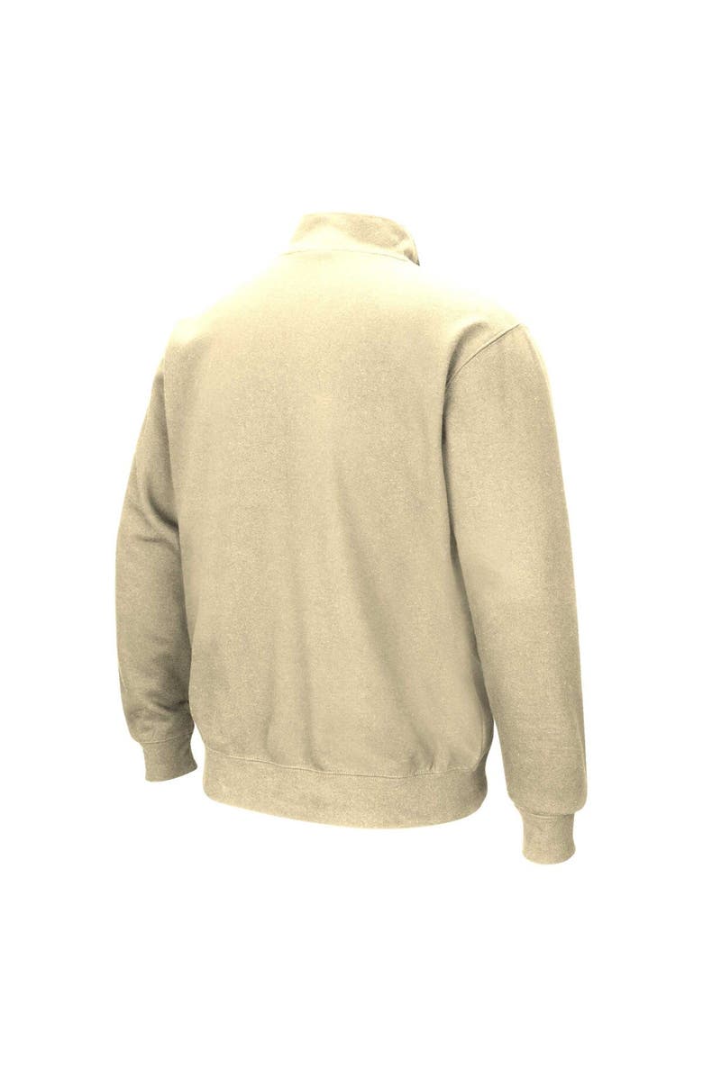 COLOSSEUM Men's Colosseum Vegas Gold Vanderbilt Commodores Tortugas Quarter-Zip Jacket, Alternate, color, Vegas Gold
