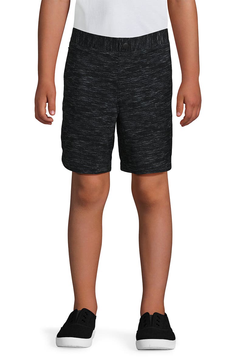 Lands' End Boys Adventure Performance Shorts, Main, color, Dark Asphalt Heather