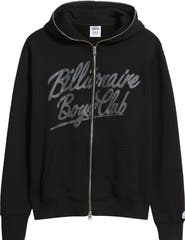 Billionaire Boys Club Script Logo Cotton Fleece Hoodie