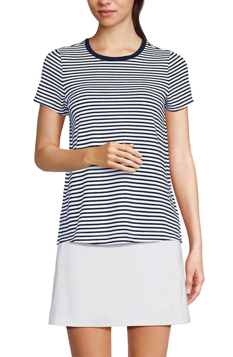 Lands' End Power Performance Short Sleeve Crewneck Tee, Alternate, color,