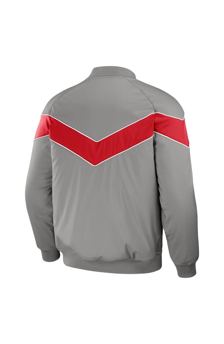 Darius Rucker Collection by Fanatics Men's Darius Rucker Collection by Fanatics Gray Philadelphia Phillies Baseball Raglan Full-Snap Jacket, Alternate, color, Gray