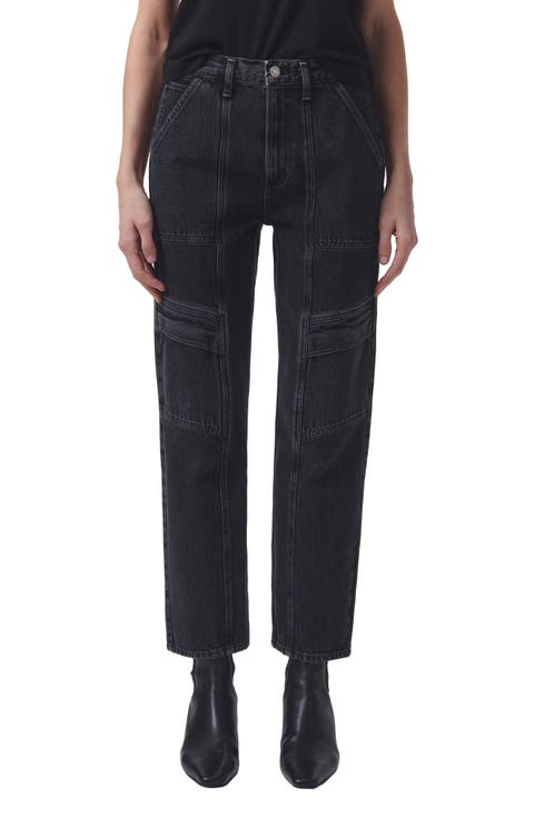 Cooper Relaxed Cargo Organic Cotton Jeans (Panther)