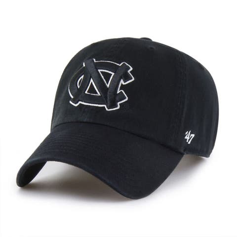 Men's '47  Black North Carolina Tar Heels Clean Up Adjustable Hat