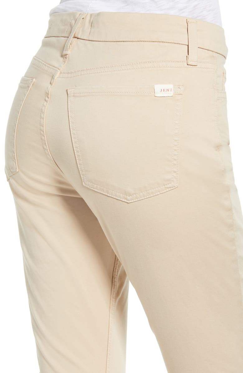 JEN7 by 7 For All Mankind Sateen Ankle Skinny Jeans, Alternate, color, 