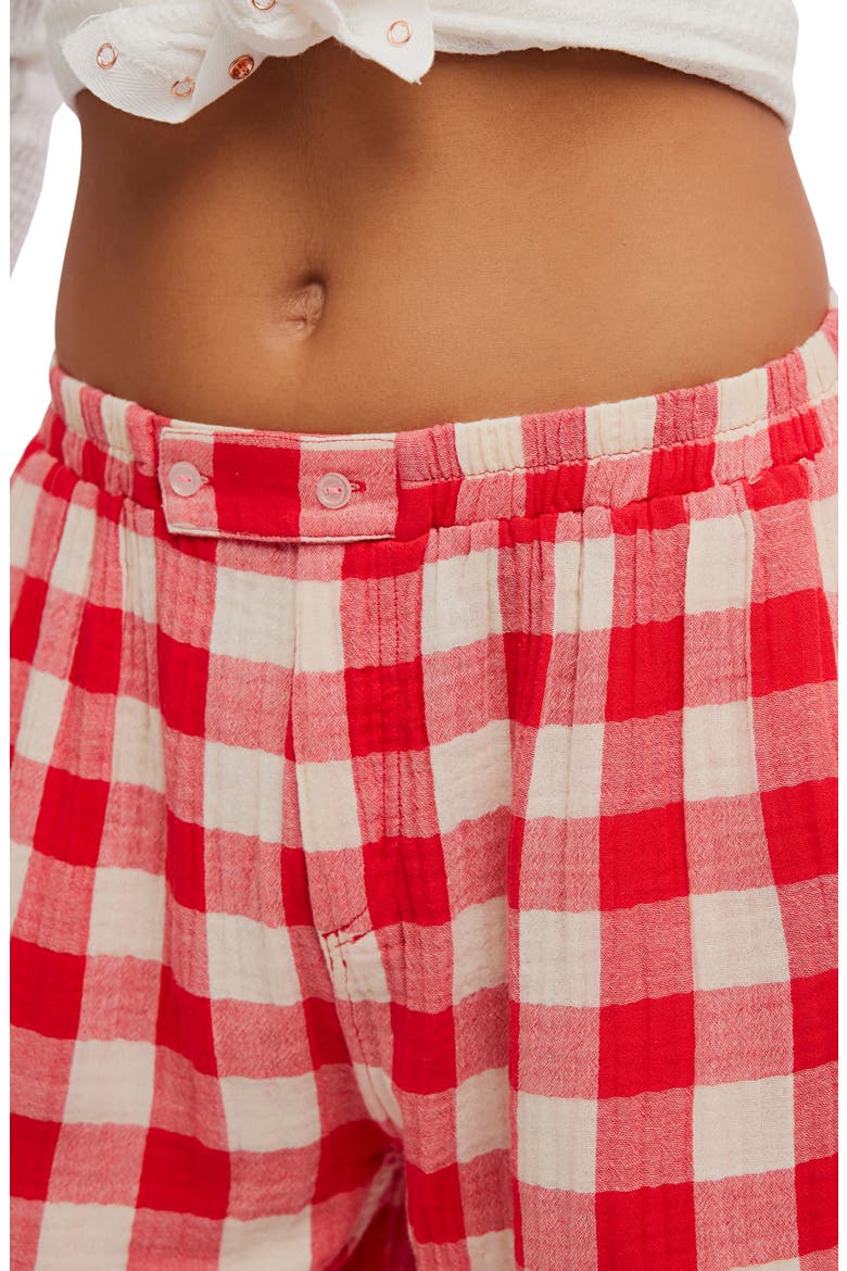 Intimately FP Be Mine Pants, Alternate, color, ATLAS RED COMBO
