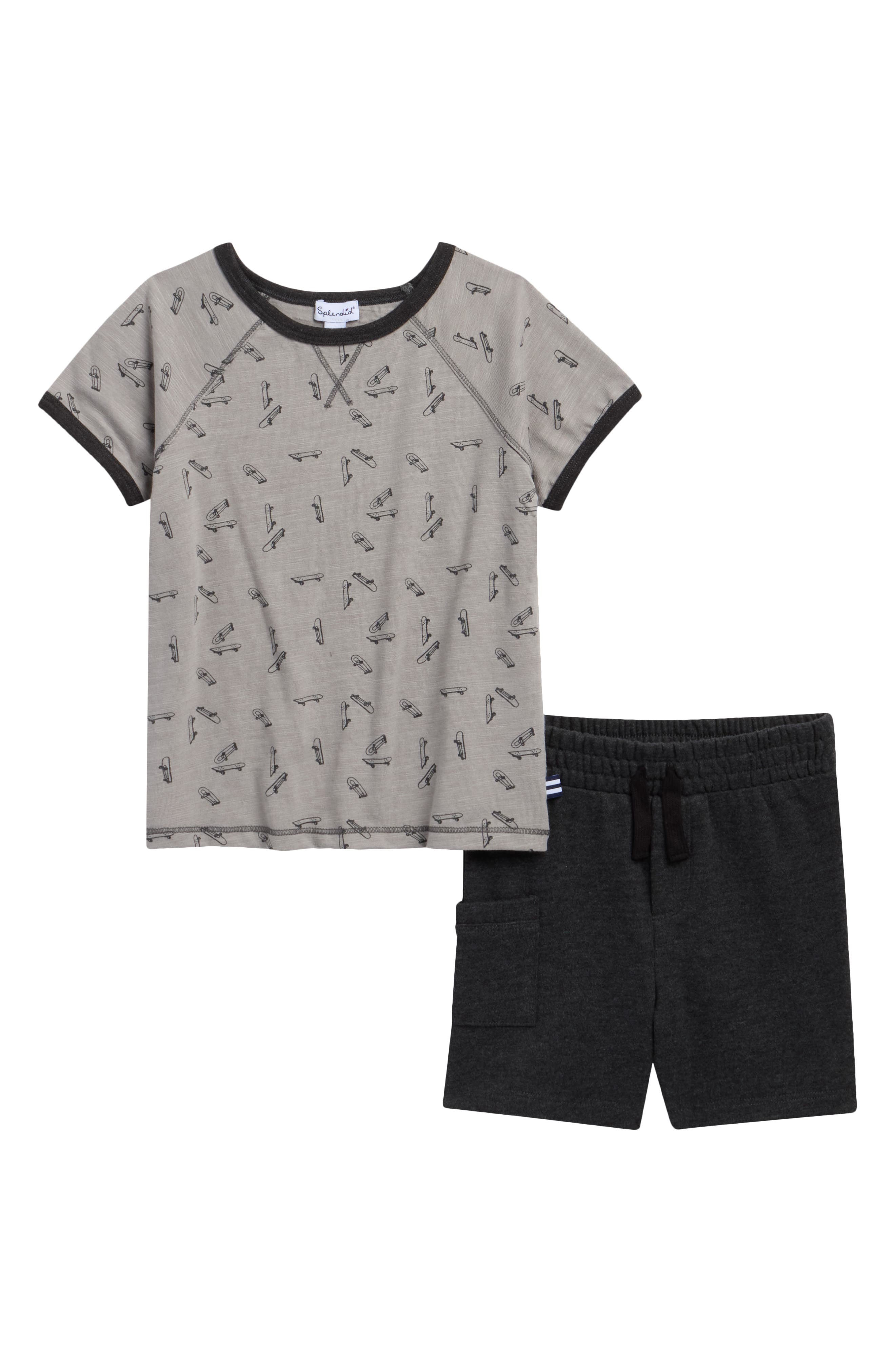 Splendid Kids' Skater Boy T-Shirt & Shorts Set