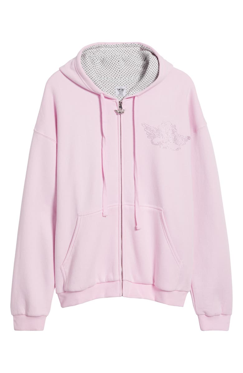 BOYS LIE Breaking Point Harley Zip Hoodie, Alternate, color, 