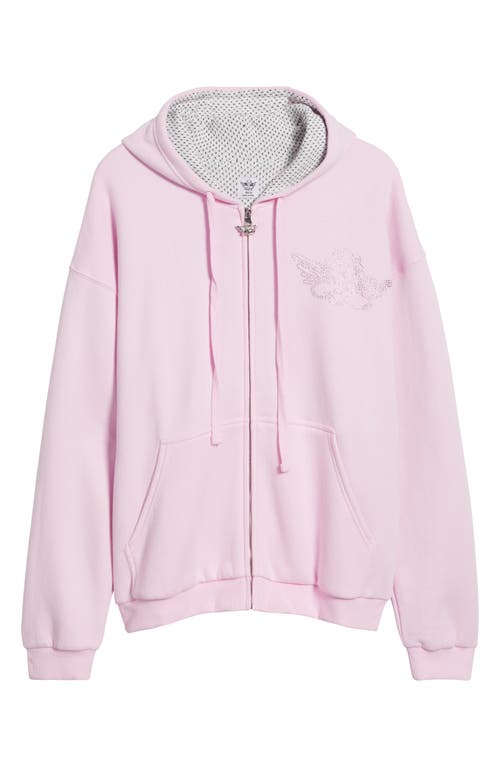 Boys Lie Breaking Point Harley Zip Hoodie In Pink