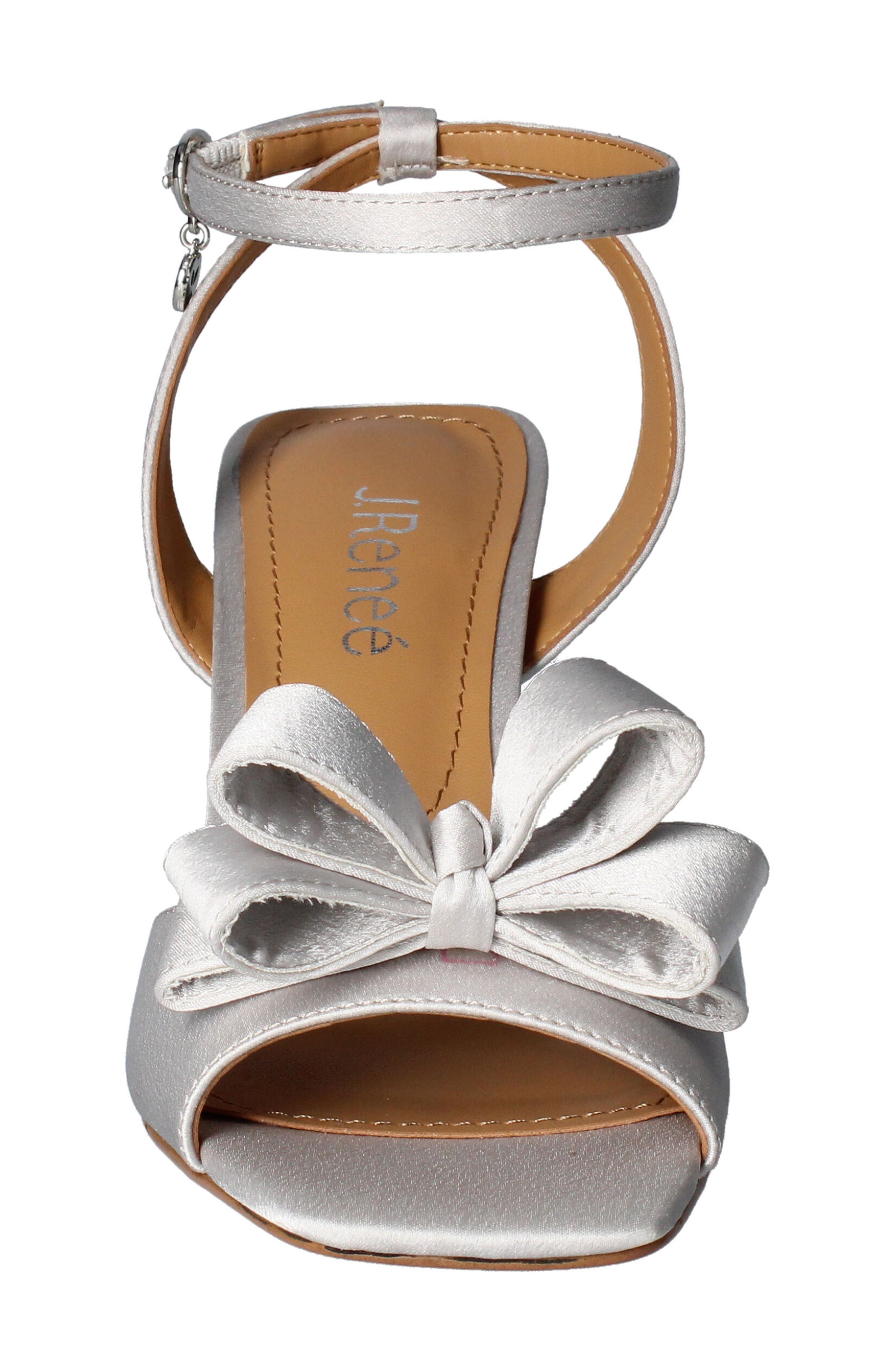 Nishia Ankle Strap Sandal, Alternate, color, STEEL GREY