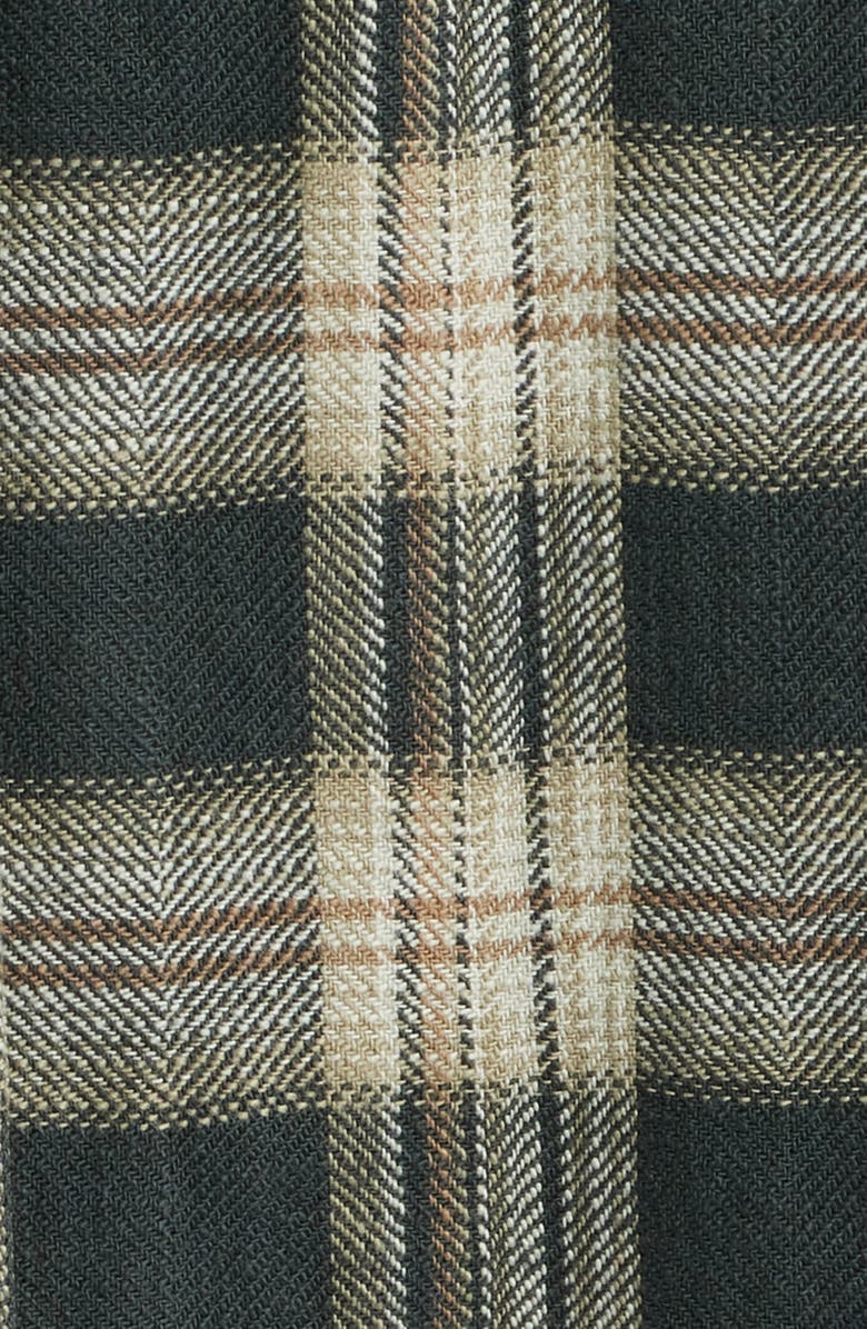 AG Huston Classic Fit Plaid Western Snap-Up Shirt, Alternate, color, Charcoal Grey Multi