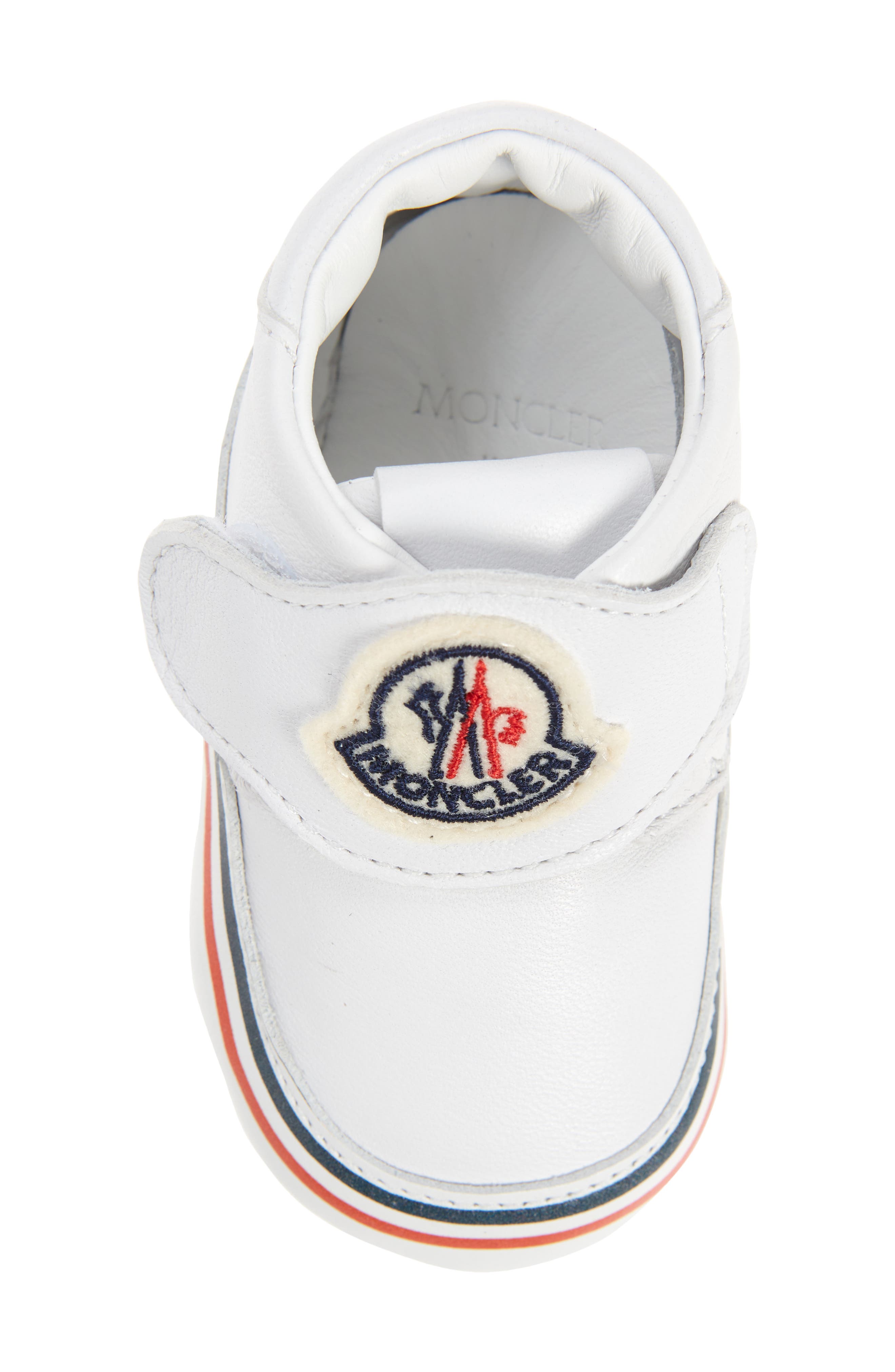 Moncler Bebé Crib Shoe, Alternate, color, 