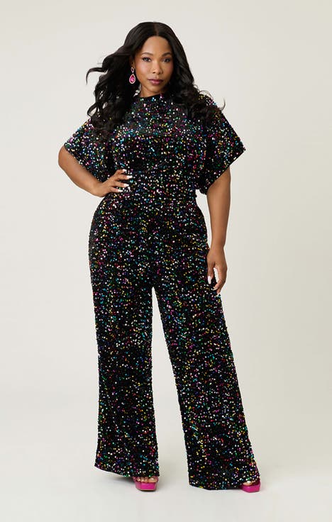 Plus Size Wide Leg Jumpsuit