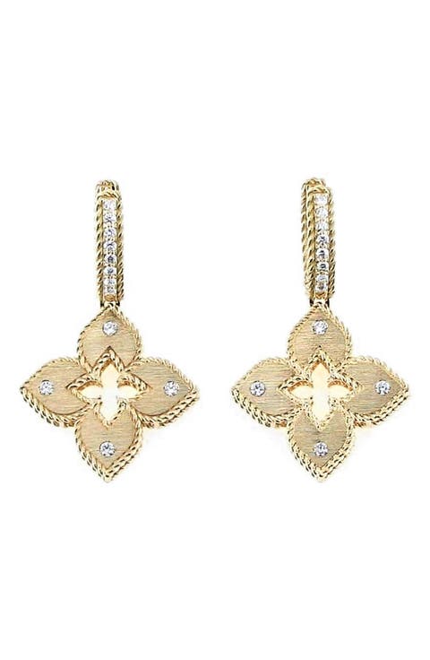 Venetian Princess Diamond Drop Earrings