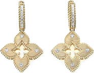 Roberto Coin Venetian Princess Diamond Drop Earrings