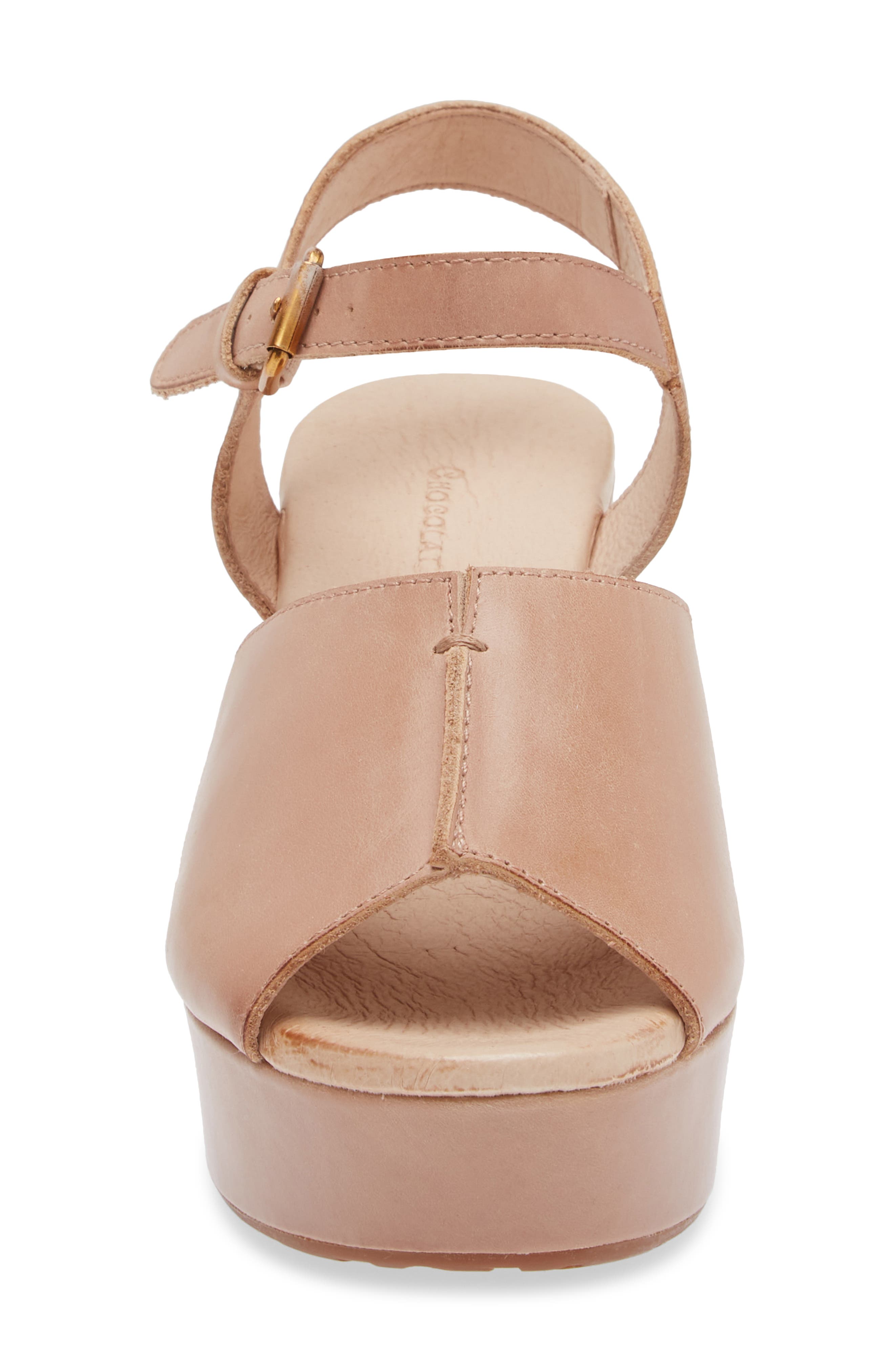 Chocolat Blu Giannis Platform Sandal, Alternate, color, Beige Leather