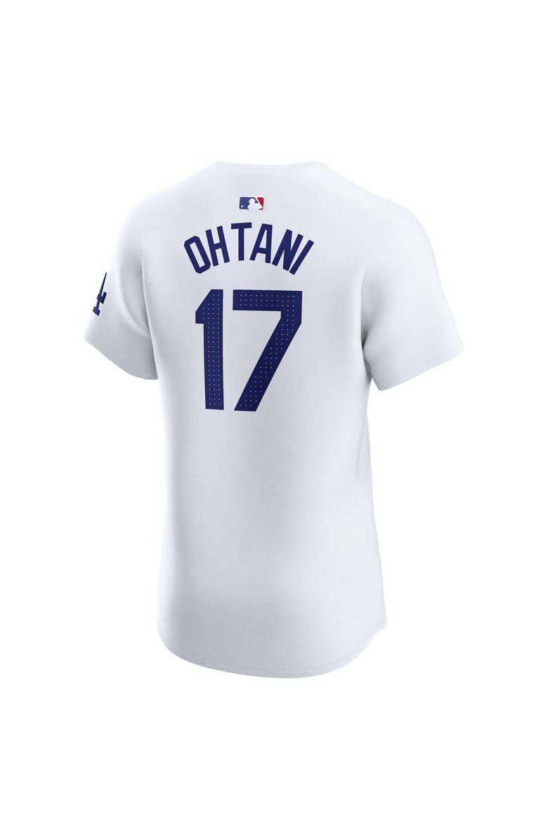 Nike Men's Nike Shohei Ohtani White Los Angeles Dodgers Home Vapor Premier Elite Player Jersey, Alternate, color, 