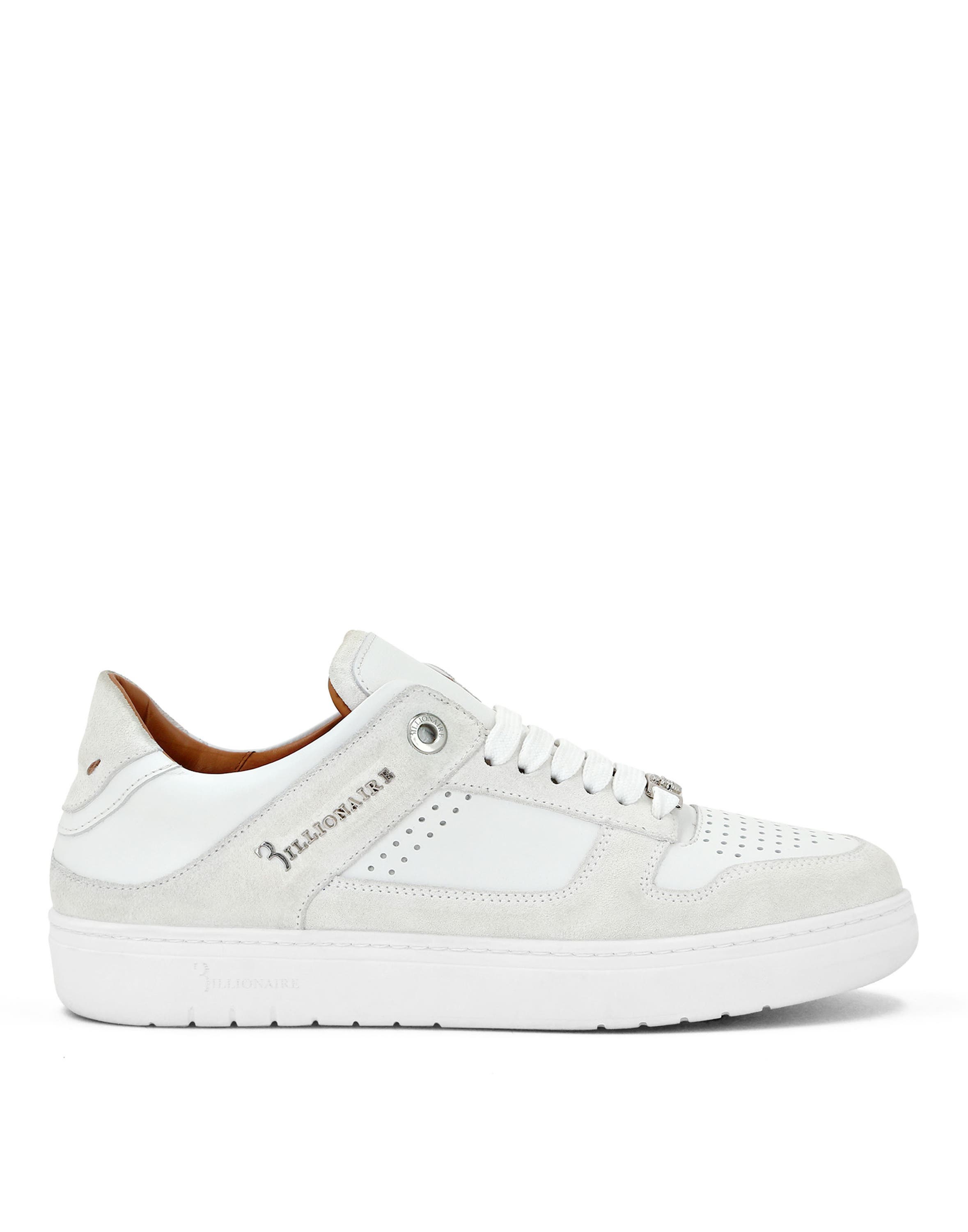 Low-Top Sneakers Men, Alternate, color, white