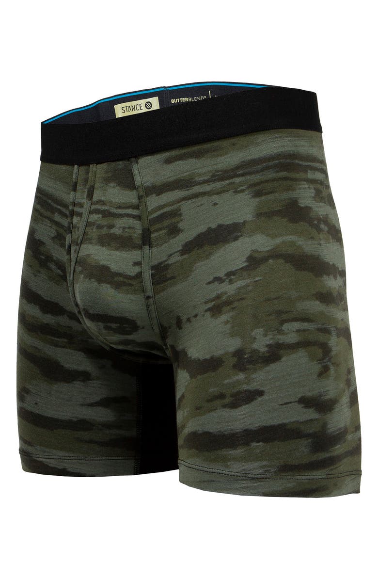 Stance Ramp Camo Boxer Briefs, Main, color, Armygreen