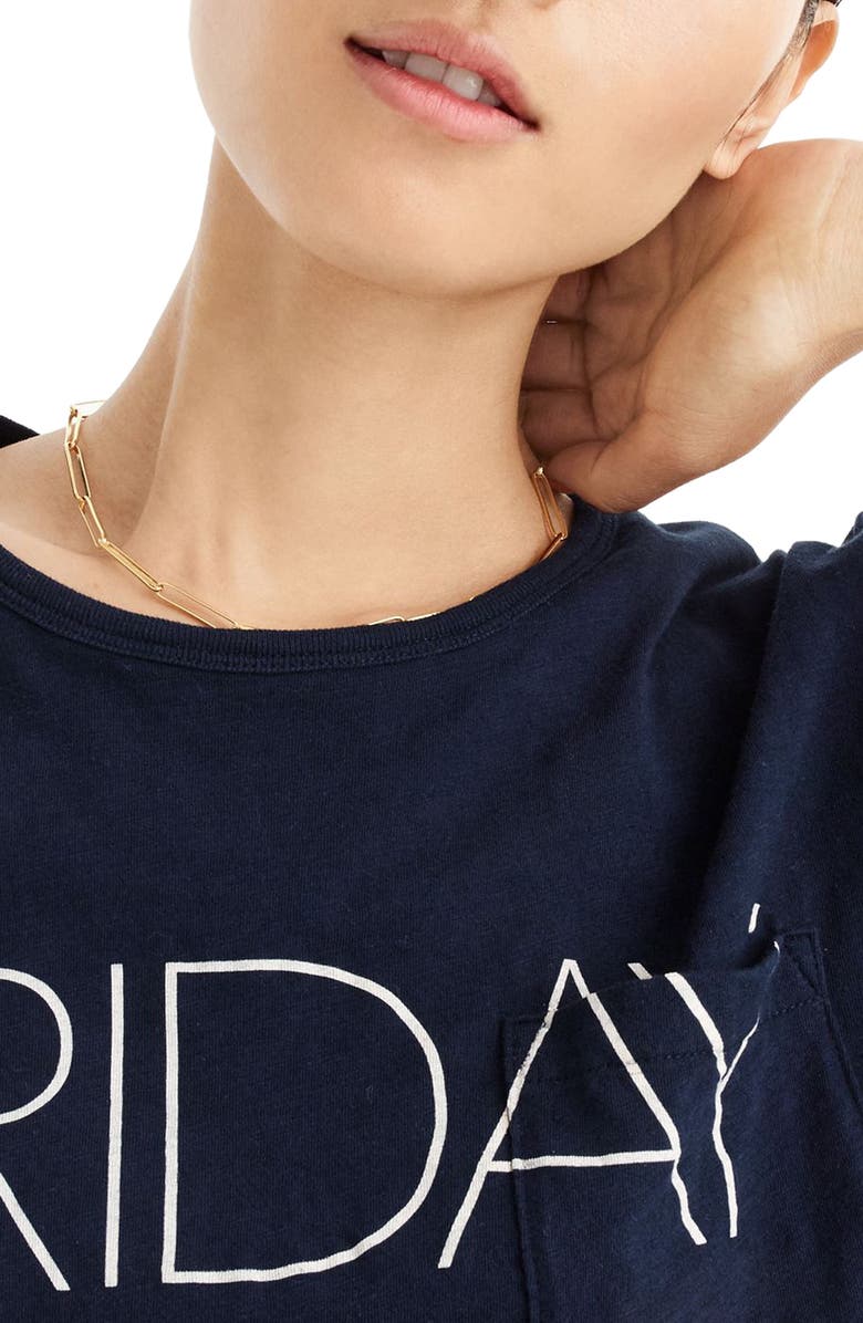 J.Crew Friday Long Sleeve Tee, Main, color,