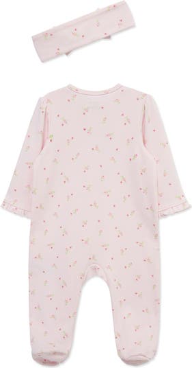 Rosebud Footie & Headband Set