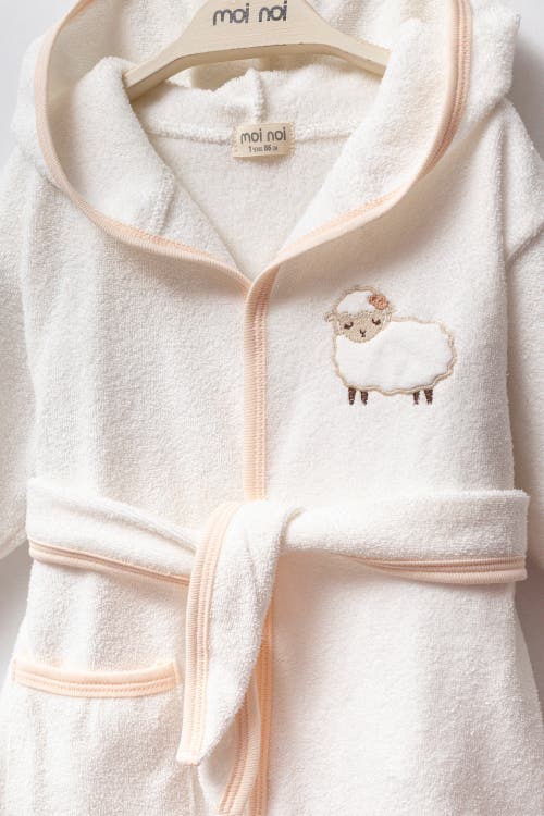 Moi Noi Autumn Bird Robe In Pink