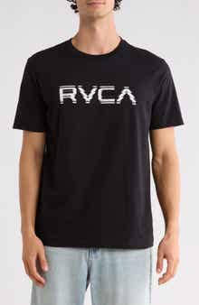 Big RVCA Glitch Graphic T-Shirt