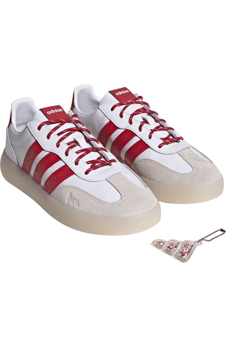 adidas Unisex adidas White Nebraska Huskers Barreda Decode Shoes, Main, color, White