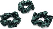 BLISSY 3-Pack Silk Scrunchies