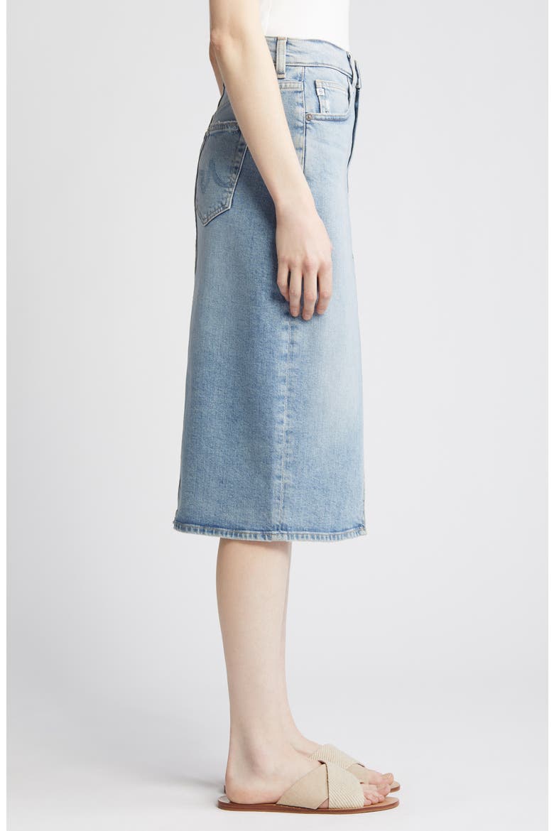 Alicia Denim Skirt, Alternate, color, ECLIPSED