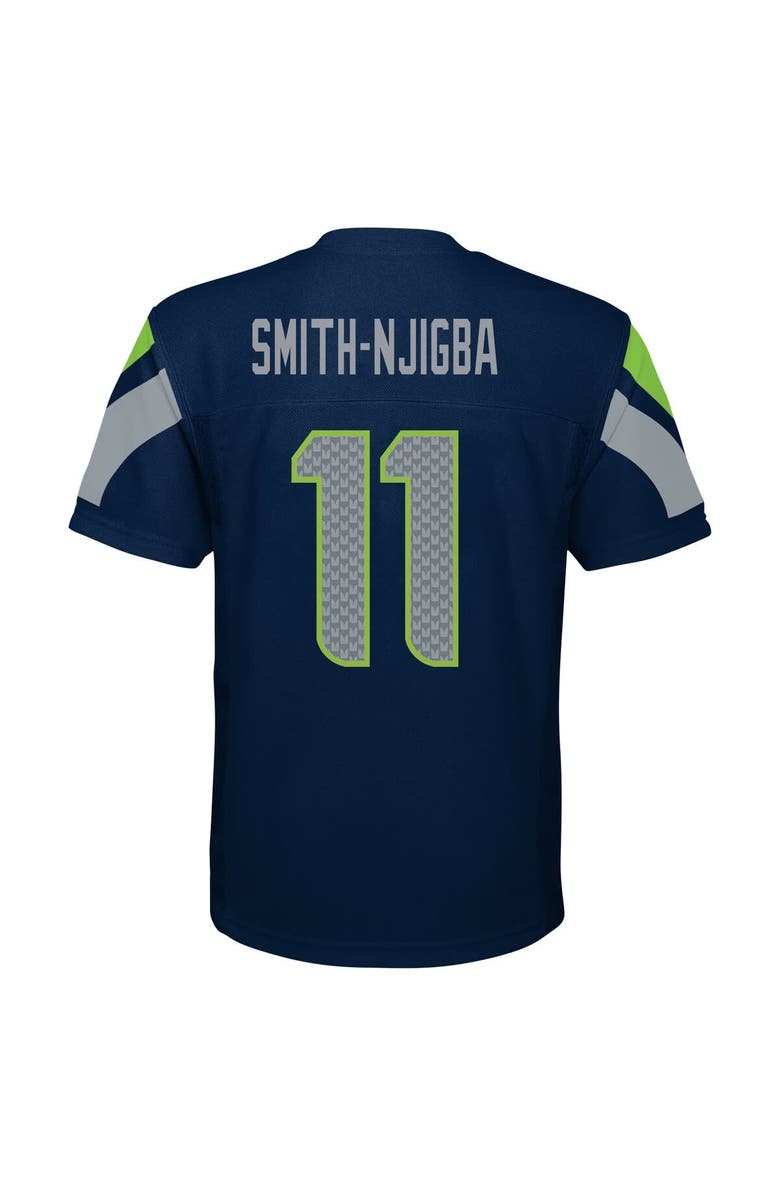 Outerstuff Youth Jaxon Smith-Njigba College Navy Seattle Seahawks Replica Player Jersey, Alternate, color, Navy